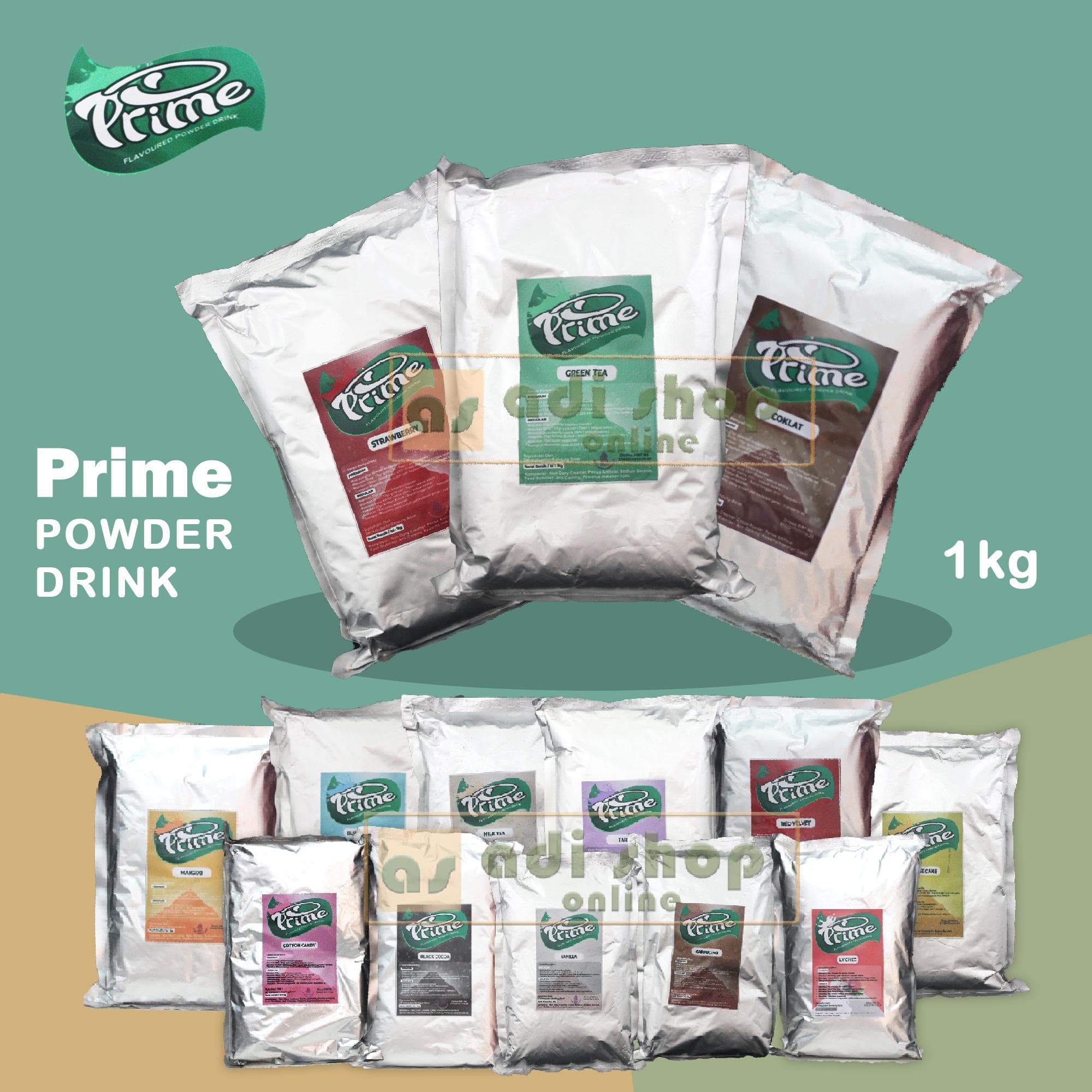 Powder Drink Serbuk Minuman Prime Aneka Rasa 1kg — Minuman & Sirup di Adijaya Bandung