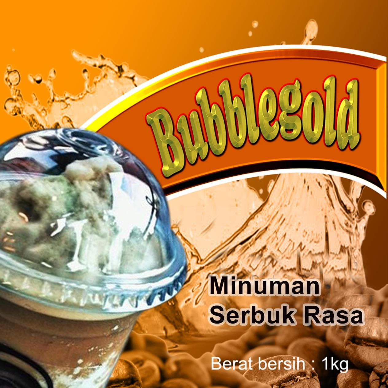 Powder Drink Bubuk Minuman Bubblegold — Minuman & Sirup di Adijaya Bandung