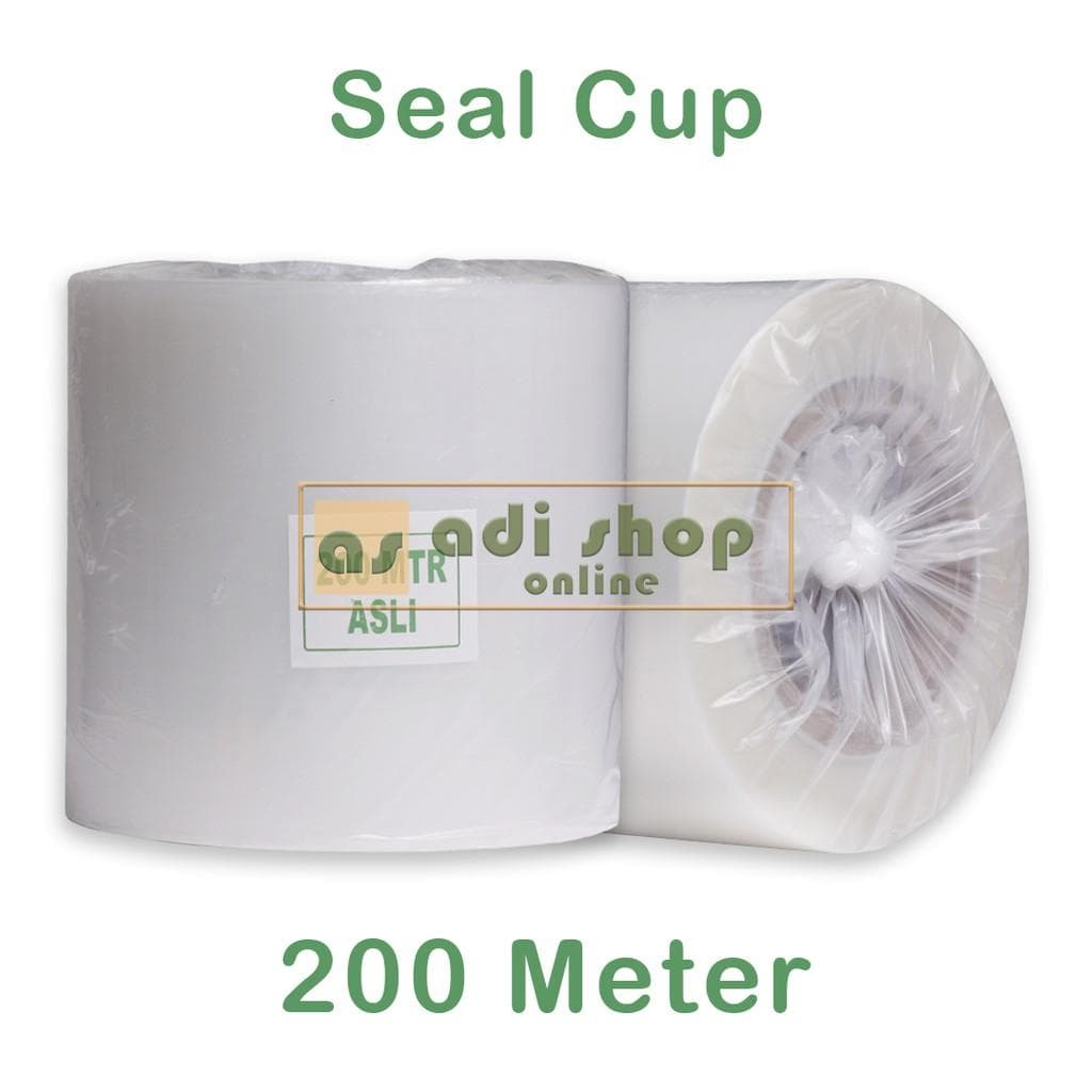Plastik Lid Sealer Cup Polos 200 Meter — Tutup & Lid di Adijaya Bandung