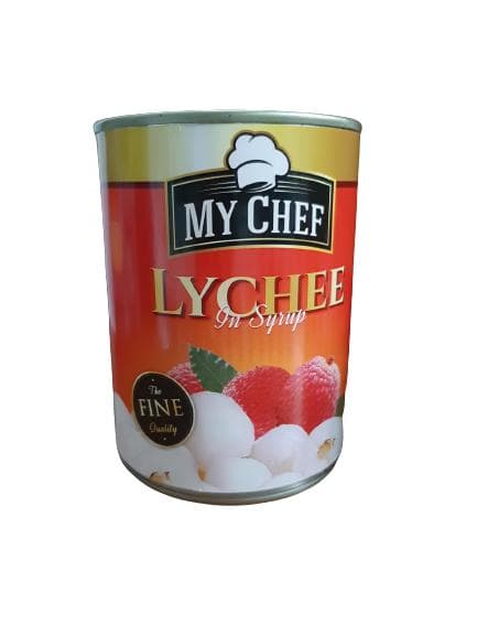 My Chef Lychee in Syrup 565g — Minuman & Sirup di Adijaya Bandung