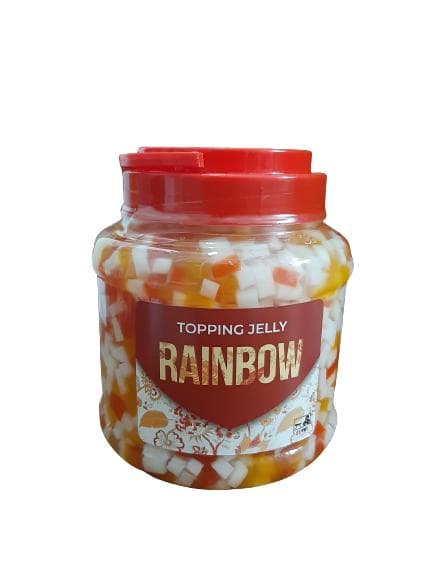 ITPIN Topping Jelly Rainbow 1.2kg — Boba & Topping di Adijaya Bandung