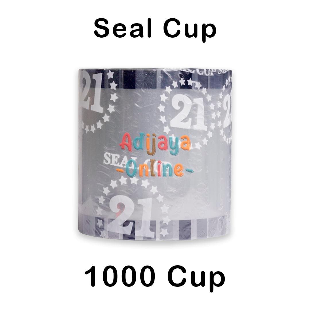 Plastik Lid Sealer Cup Polos 1000 Cup — Tutup & Lid di Adijaya Bandung
