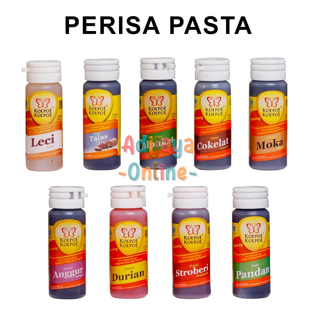 Perisa Pasta Koepoe Koepoe 25ml — Bahan Kue di Adijaya Bandung