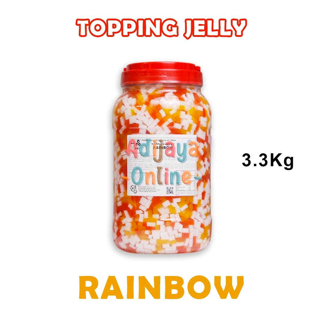 ITPIN Topping Jelly Rainbow 3.3kg — Boba & Topping di Adijaya Bandung
