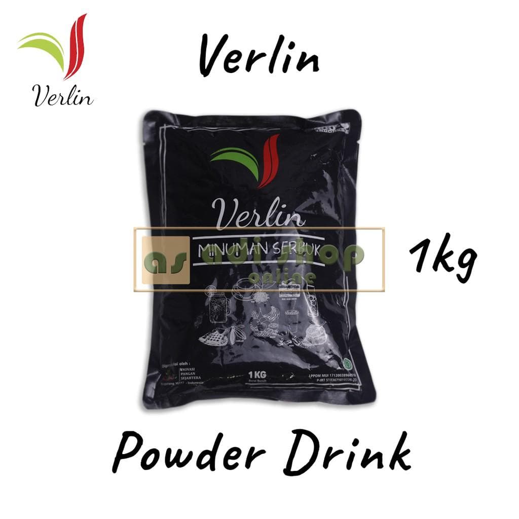Verlin Powder Drink 1kg / Bubuk Minuman Verlin — Minuman & Sirup di Adijaya Bandung