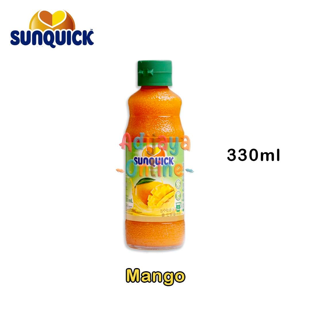Sunquick Mango 300ml / Sirup Sunquick Rasa Mangga — Minuman & Sirup di Adijaya Bandung